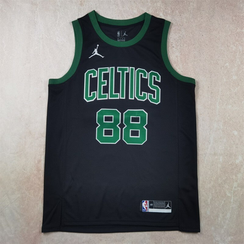 Boston Celtics #88 Neemias Queta Hot Press Celtics Style 4 Basketball Jersey basketball jersey product view 1