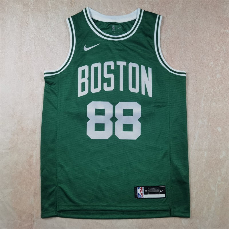 Boston Celtics #88 Neemias Queta Hot Press Celtics Style 6 Basketball Jersey basketball jersey product view 1