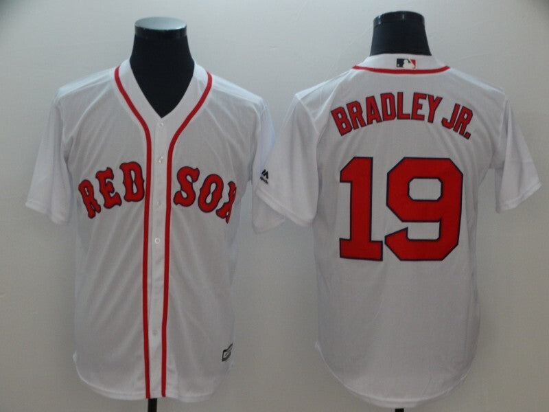 Boston Red Sox #19 Jackie Bradley Jr Style 2 Baseball Jersey baseball jersey product view 1