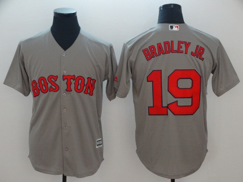 Boston Red Sox #19 Jackie Bradley Jr Style 3 Baseball Jersey baseball jersey product view 1