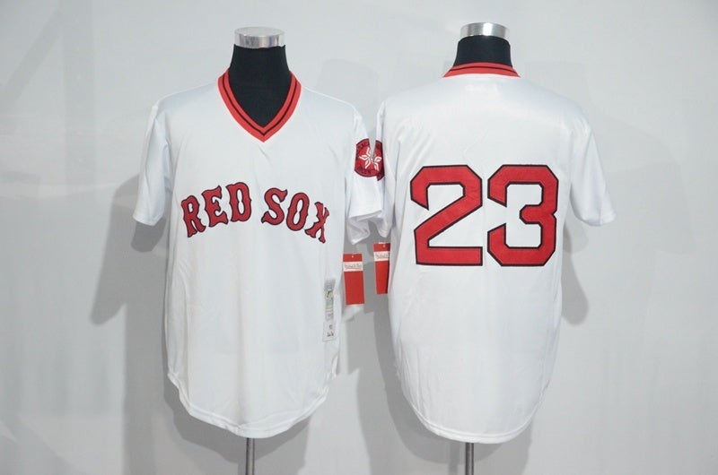 Boston Red Sox #23 Style 2 Baseball Jersey baseball jersey product view 1