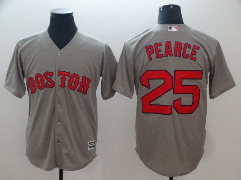 Boston Red Sox #25 Steve Pearce Style 3 Baseball Jersey baseball jersey product view 1