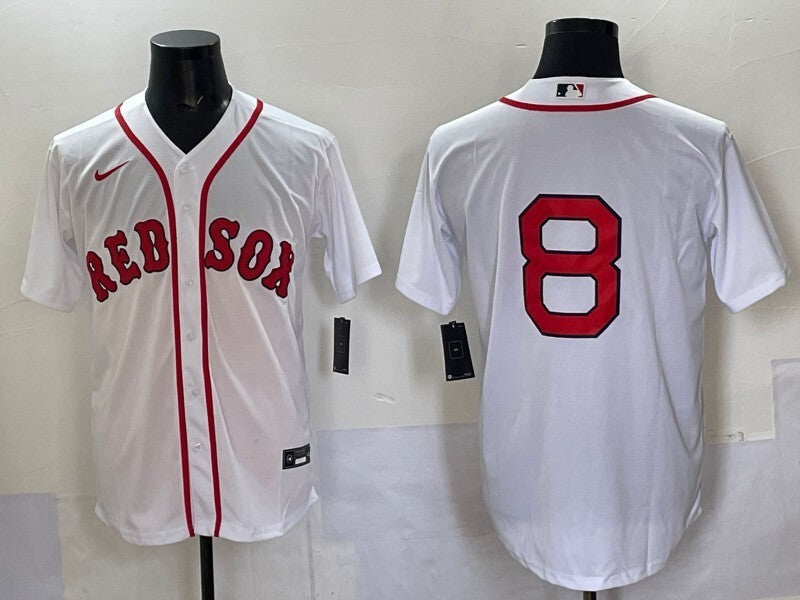 Boston Red Sox #9 Ted Williams Red Sox Adult Baseball Jersey baseball jersey product view 1