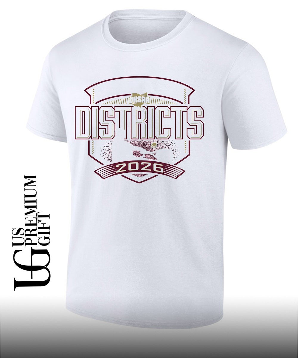 Boys Tennis Districts OHSAA 2026 shirt Unisex T-shirt, Sweatshirt, Hoodie, Long Sleeve Tee - T-Shirt, Sweatshirt, Hoodie