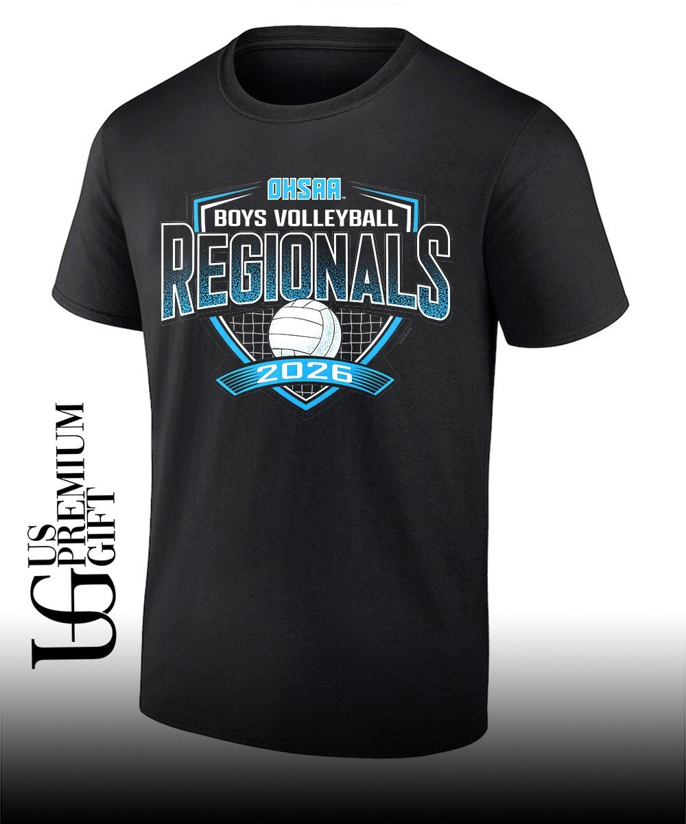 Boys Volleyball Regionals OHSAA 2026 shirt Unisex T-shirt, Sweatshirt, Hoodie, Long Sleeve Tee - T-Shirt, Sweatshirt, Hoodie