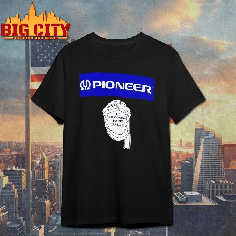 Brad Pitt Wearing Pioneer 12 Pioneer Paris Dakar shirt Unisex T-shirt, Sweatshirt, Hoodie, Long Sleeve Tee - T-Shirt, Sweatshirt, Hoodie