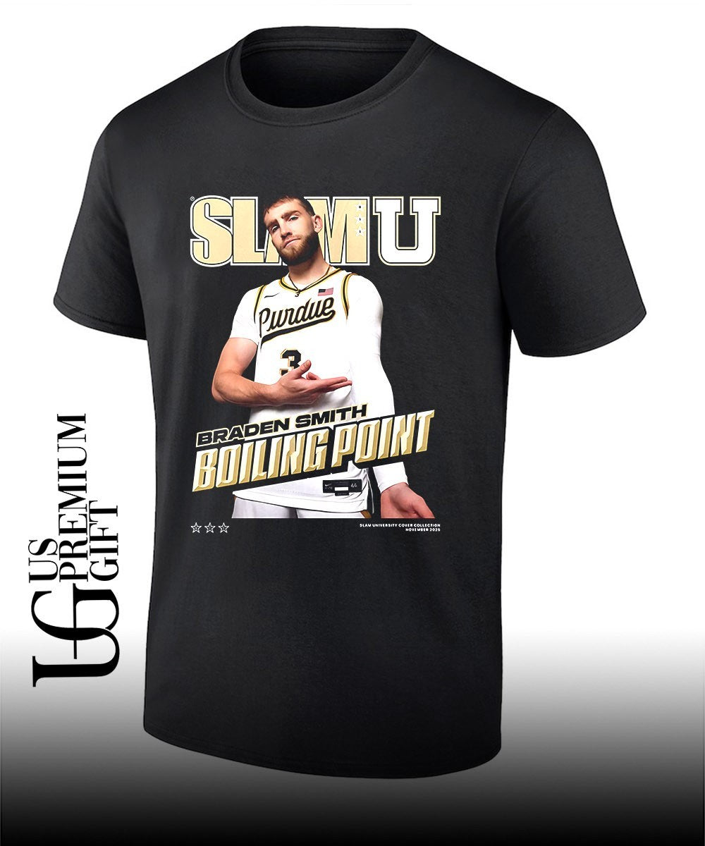 Braden Smith Boiling Point Purdue Boilermakers Basketball SlamU shirt Unisex T-shirt, Sweatshirt, Hoodie, Long Sleeve Tee - T-Shirt, Sweatshirt, Hoodie