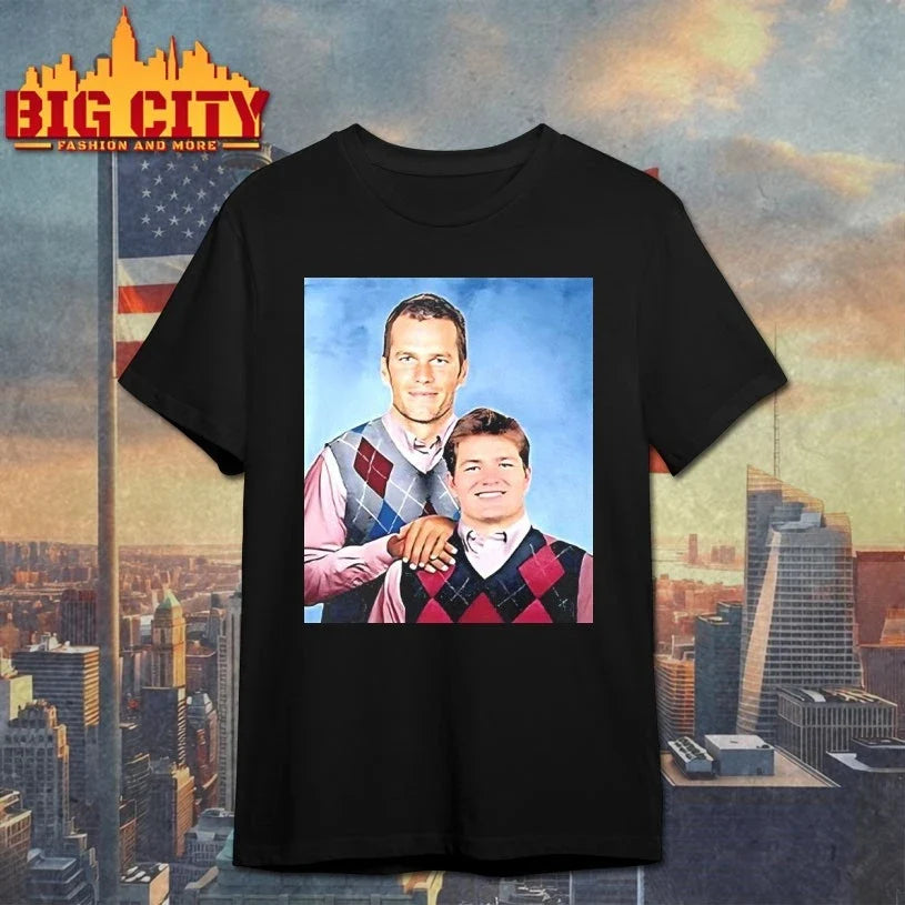 Brady And Maye New England Football Step Brothers shirt Unisex T-shirt, Sweatshirt, Hoodie, Long Sleeve Tee - T-Shirt, Sweatshirt, Hoodie