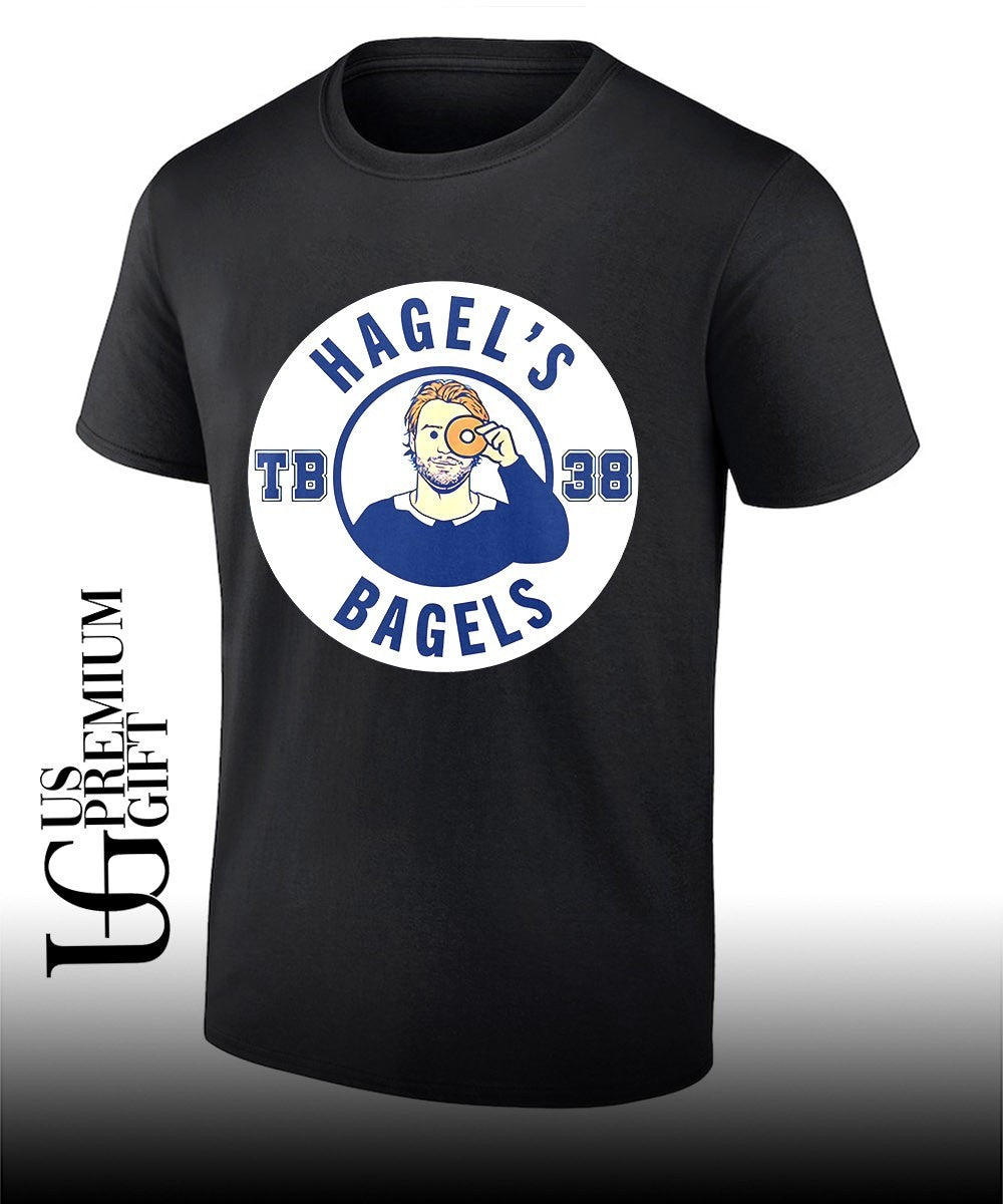 Brandon Hagel Bagel TB 38 Tampa Bay Lightning Hockey shirt Unisex T-shirt, Sweatshirt, Hoodie, Long Sleeve Tee - T-Shirt, Sweatshirt, Hoodie