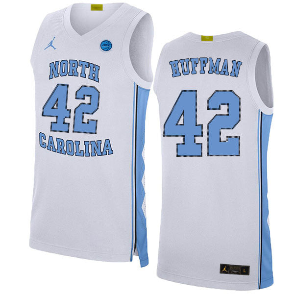 Brandon Huffman 42 White College Football Jersey football jersey product view 1