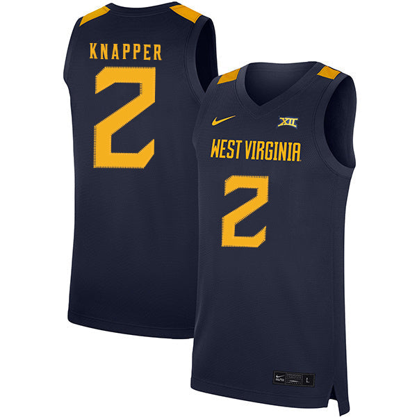 Brandon Knapper 2 Navy College Football Jersey football jersey product view 1