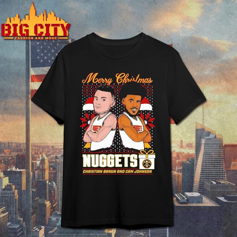Braun &amp; Johnson Merry Christmas Nuggets Shirt Unisex T-shirt, Sweatshirt, Hoodie, Long Sleeve Tee - T-Shirt, Sweatshirt, Hoodie