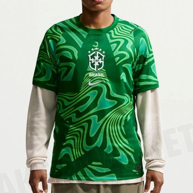 Brazil 2026 World Cup GK Style 3 Soccer Jersey sports jersey product view 1