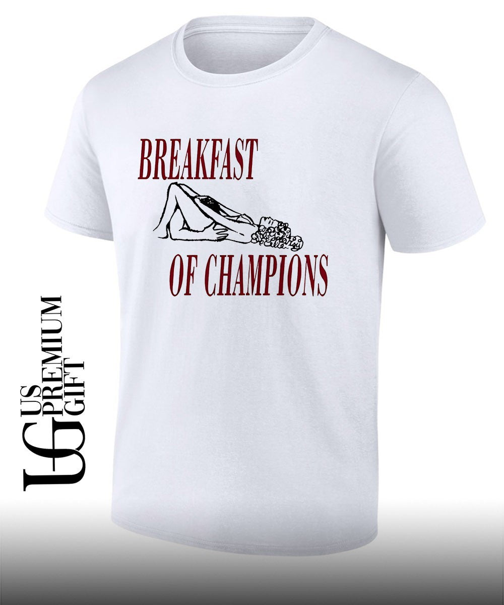 Breakfast Of Champions T-shirt Unisex T-shirt, Sweatshirt, Hoodie, Long Sleeve Tee - T-Shirt, Sweatshirt, Hoodie