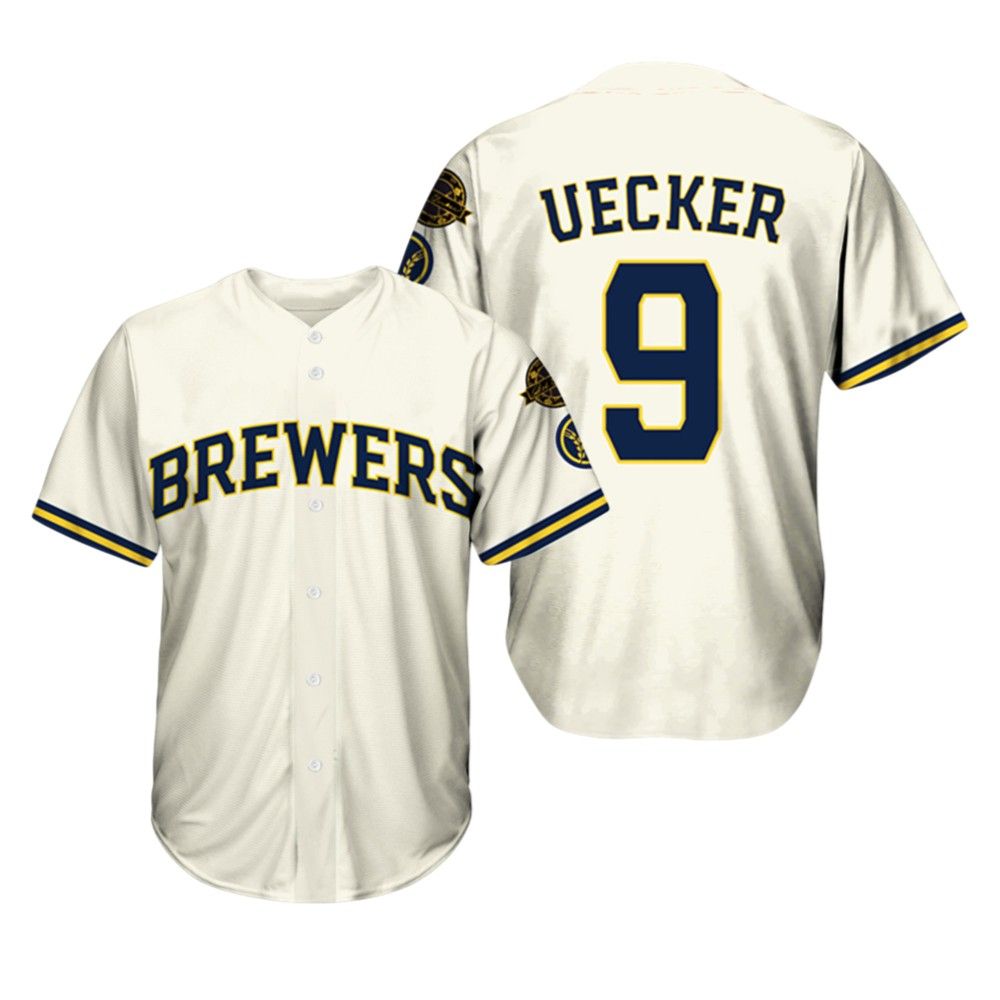 Brewers Bob Uecker 2025 Jersey baseball jersey product view 2