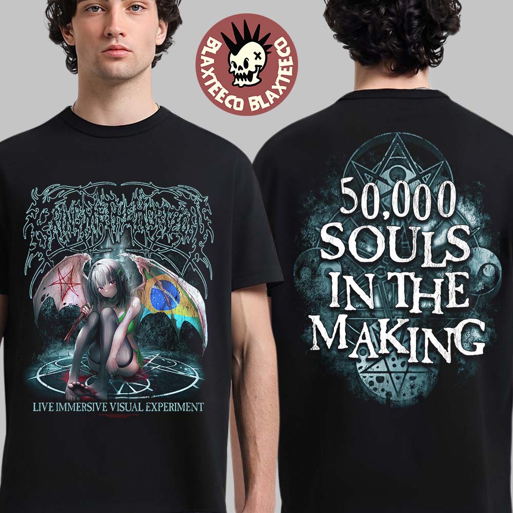 Bring Me The Horizon Live In Sao Paulo Live Immersive Virtual Experiment 50000 Souls In The Making Exclusive T-Shirt - T-Shirt, Sweatshirt, Hoodie