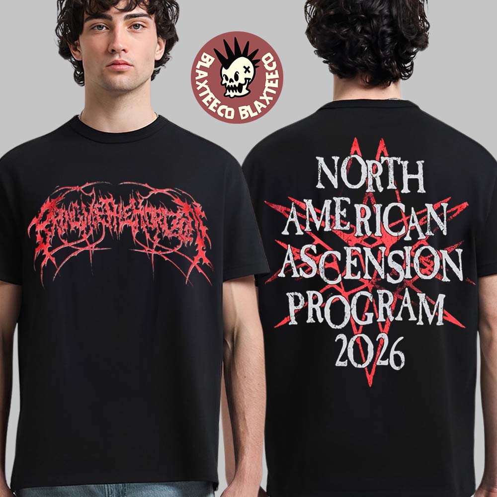 Bring Me The Horizon North American Ascension Program 2 2026 Tour Merchandise Big Red Logo T-Shirt - T-Shirt, Sweatshirt, Hoodie