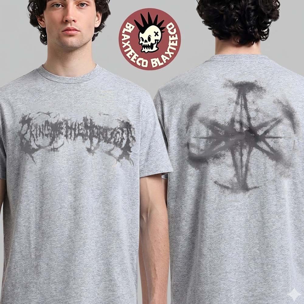 Bring Me The Horizon North American Ascension Program 2 2026 Tour Merchandise Logo Grey T-Shirt - T-Shirt, Sweatshirt, Hoodie