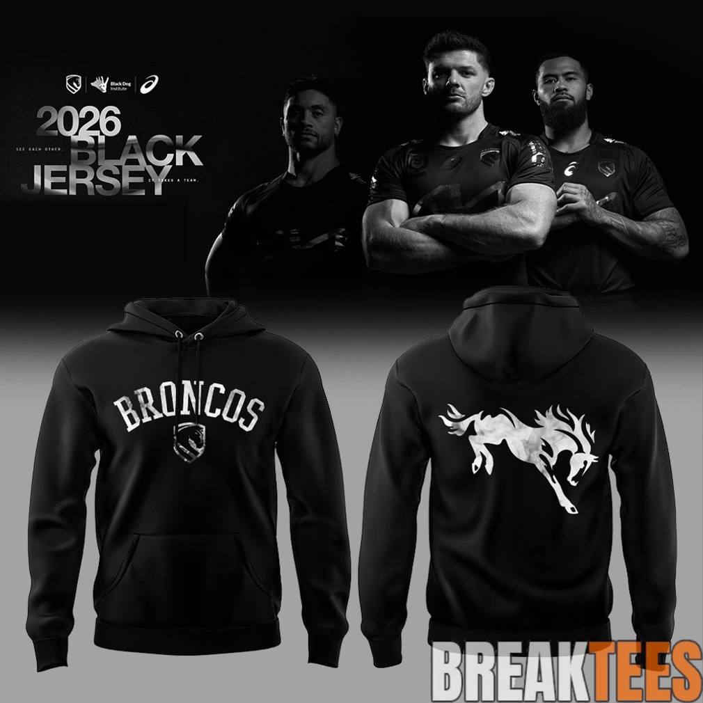 Brisbane Broncos Back In Black Bold Hoodie Unisex T-shirt, Sweatshirt, Hoodie, Long Sleeve Tee - T-Shirt, Sweatshirt, Hoodie