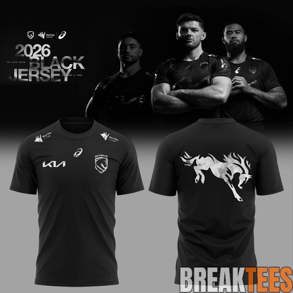 Brisbane Broncos Back In Black Bold Shirt Unisex T-shirt, Sweatshirt, Hoodie, Long Sleeve Tee - T-Shirt, Sweatshirt, Hoodie