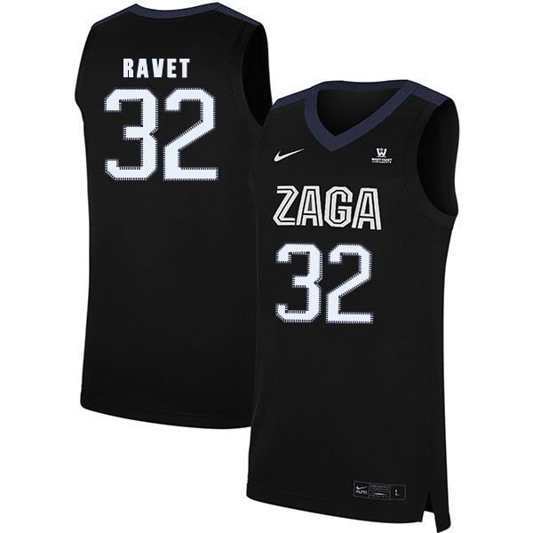 Brock Ravet 32 Black College Football Jersey football jersey product view 1