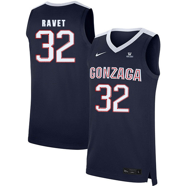 Brock Ravet 32 Navy College Football Jersey football jersey product view 1