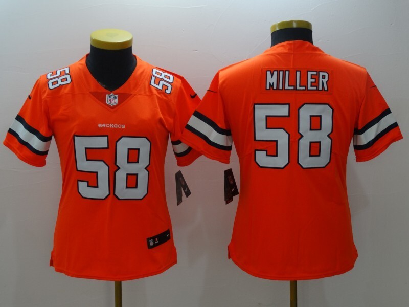 Broncos Broncos (Women's) Style 1 Football Jersey football jersey product view 1