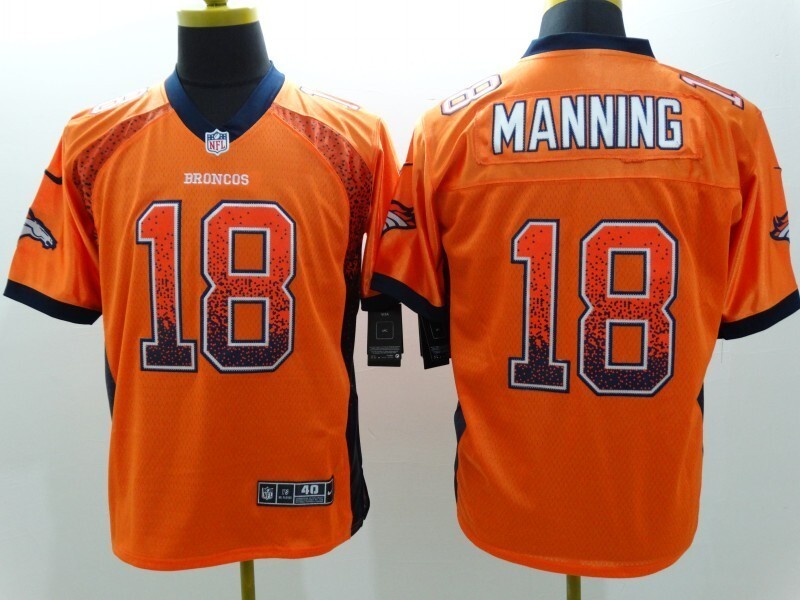 Broncos Style 17 Football Jersey football jersey product view 1