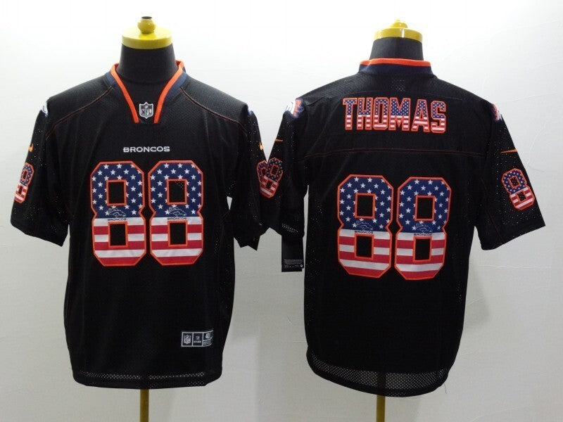 Broncos Style 2 Football Jersey football jersey product view 1