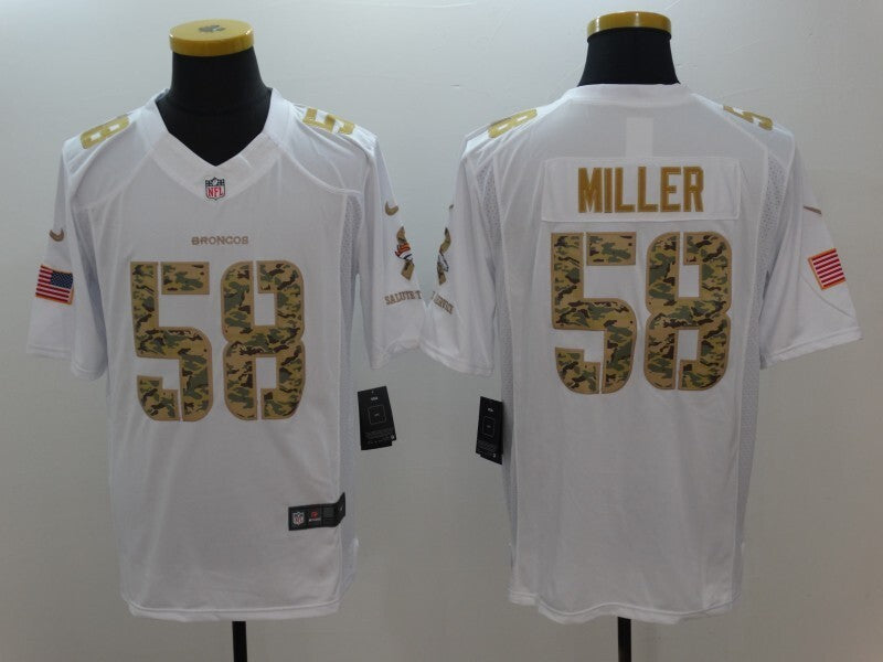 Broncos Style 26 Football Jersey football jersey product view 1