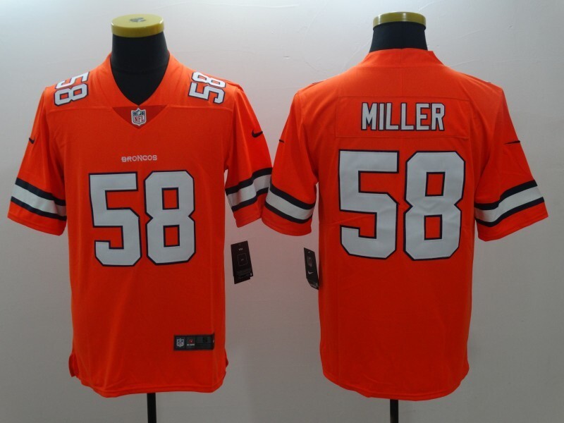 Broncos Style 27 Football Jersey football jersey product view 1