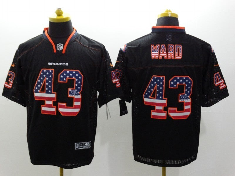 Broncos Style 5 Football Jersey football jersey product view 1