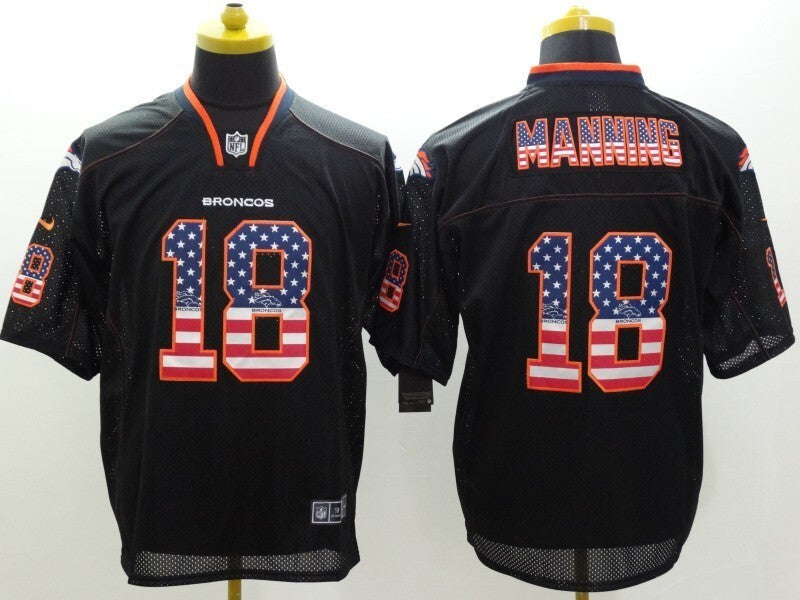 Broncos Style 7 Football Jersey football jersey product view 1