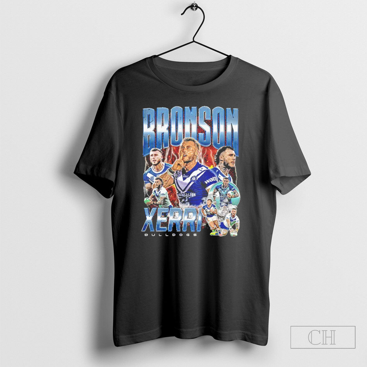 Bronson Xerri Canterbury Bankstown Bulldogs Nrl Graphic Shirt Tee Unisex T-shirt, Sweatshirt, Hoodie, Long Sleeve Tee - T-Shirt, Sweatshirt, Hoodie