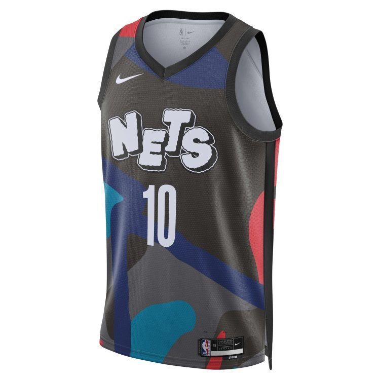 Brooklyn Nets 2023-24 City Edition Jersey Style 2 Basketball Jersey basketball jersey product view 1