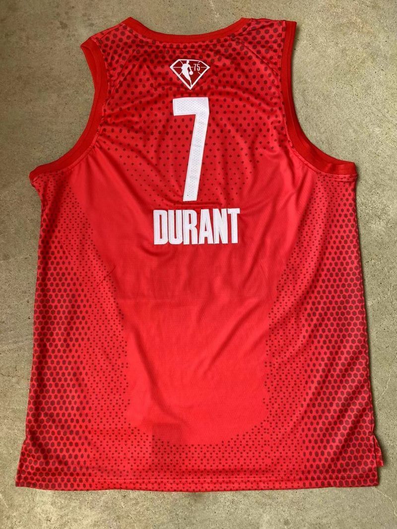 Brooklyn Nets #7 Kevin Durant 2022 Nets 7 All-Star Style 2 Basketball Jersey basketball jersey product view 1