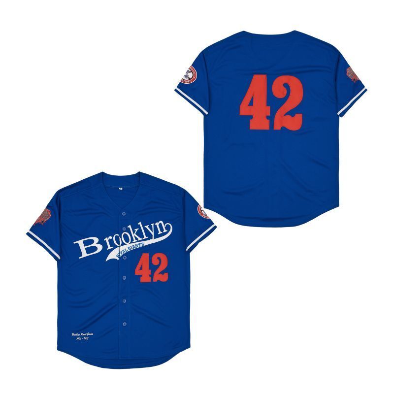 Brooklyn #42 Style 3 College Football Jersey football jersey product view 1