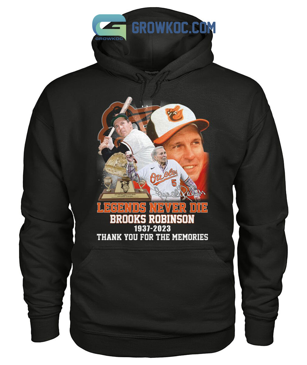 Brooks Robinson Baltimore Orioles 1937 2023 Legends Never Die Memories Baseball Jersey baseball jersey product view 2