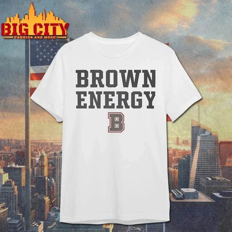 Brown Bears Brown Energy B logo shirt Unisex T-shirt, Sweatshirt, Hoodie, Long Sleeve Tee - T-Shirt, Sweatshirt, Hoodie