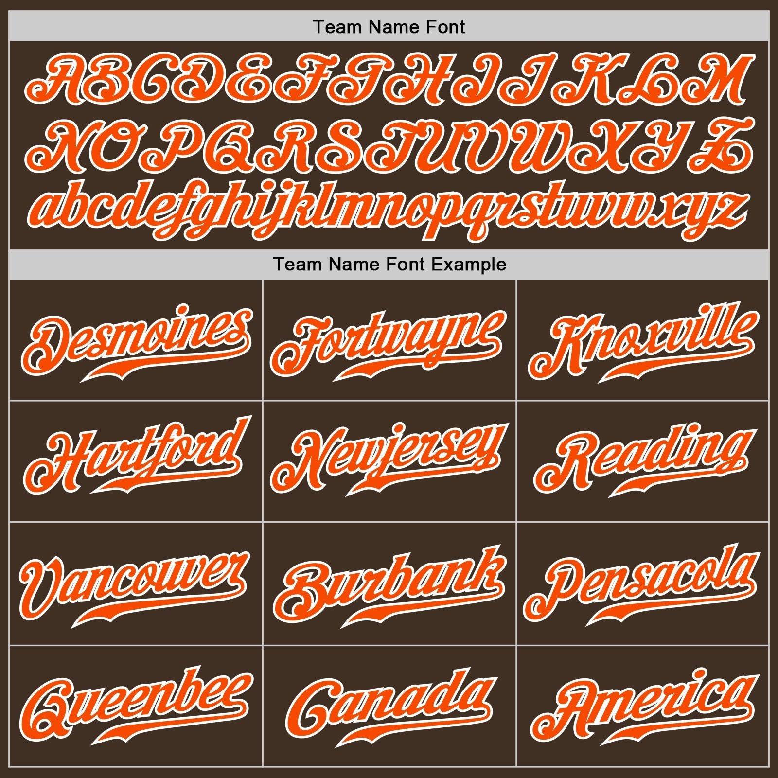 Custom Brown Orange Pinstripe Orange-White Authentic Baseball Jersey baseball jersey product view 5