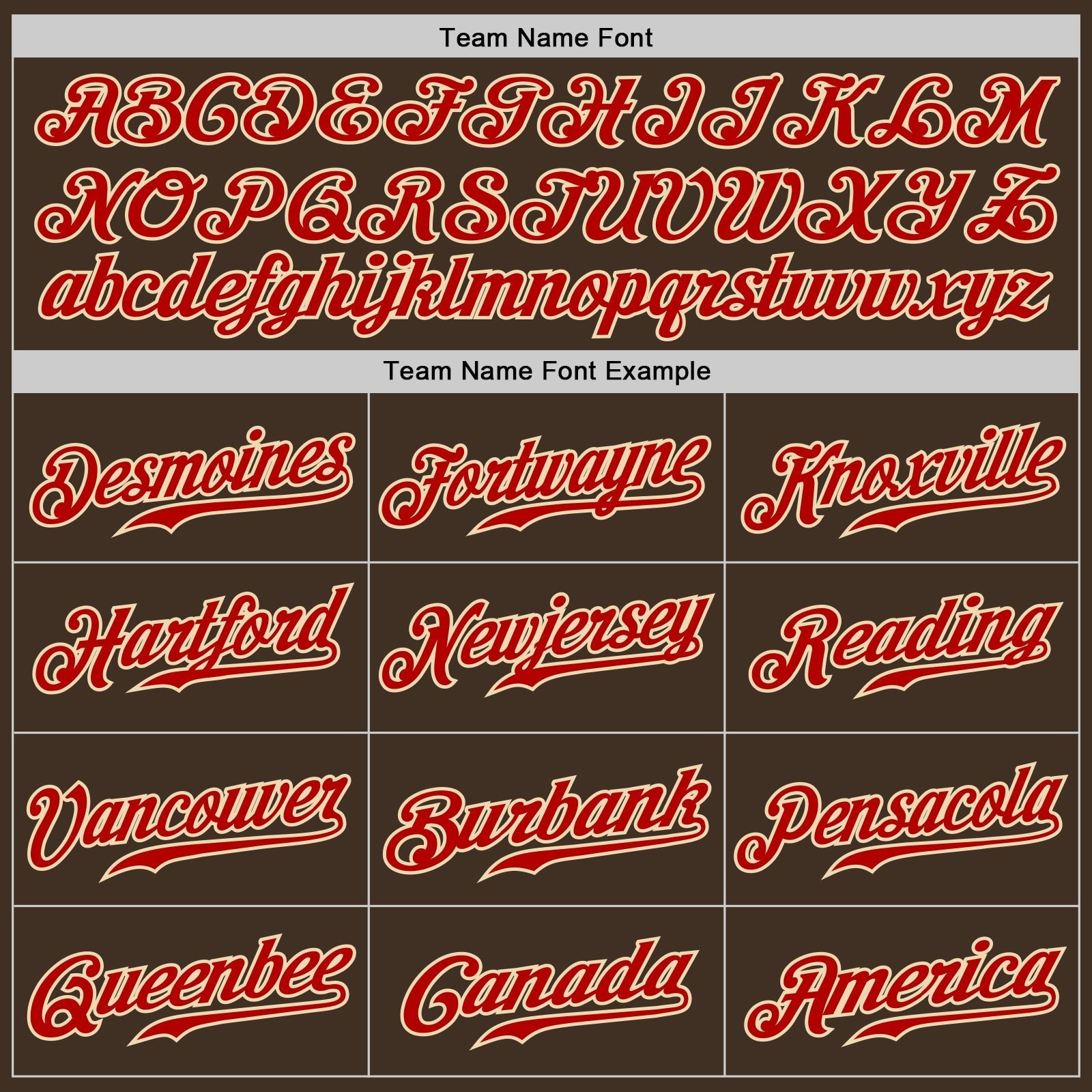 Custom Brown Cream Pinstripe Red-Cream Authentic Baseball Jersey baseball jersey product view 5