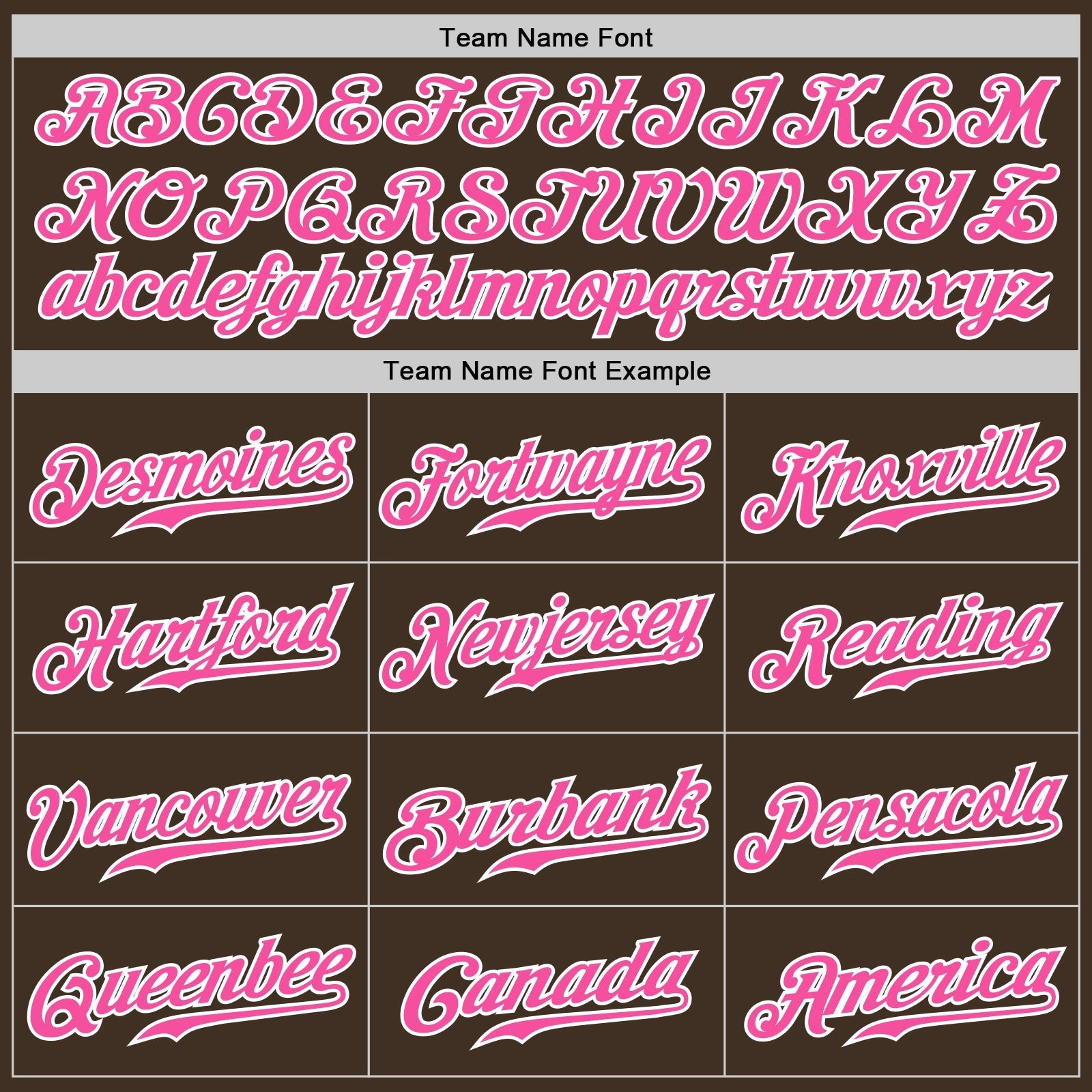 Custom Brown White Pinstripe Pink-White Authentic Baseball Jersey baseball jersey product view 5