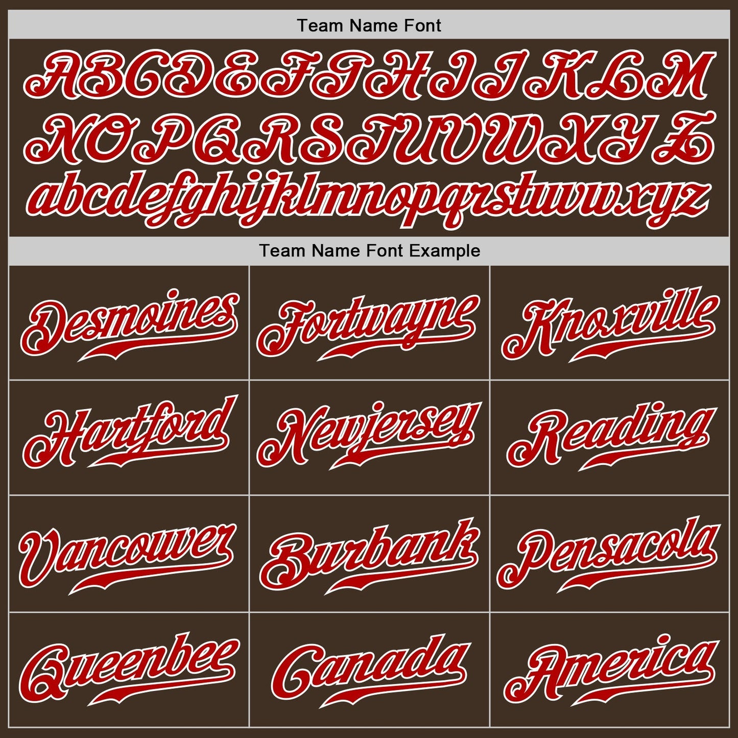 Custom Brown Red-White Authentic Baseball Jersey baseball jersey product view 4