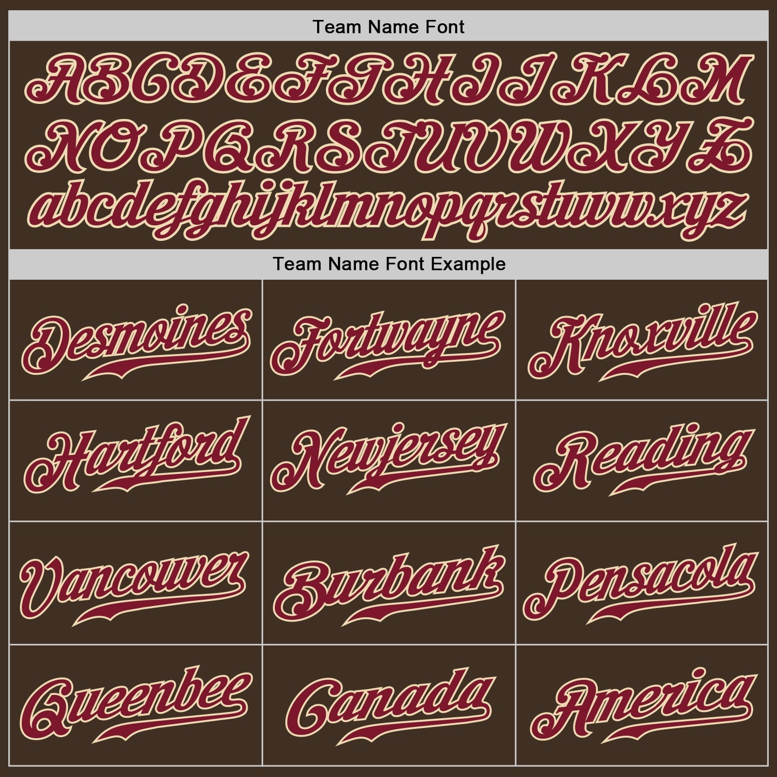 Custom Brown Crimson-City Cream Authentic Baseball Jersey baseball jersey product view 4