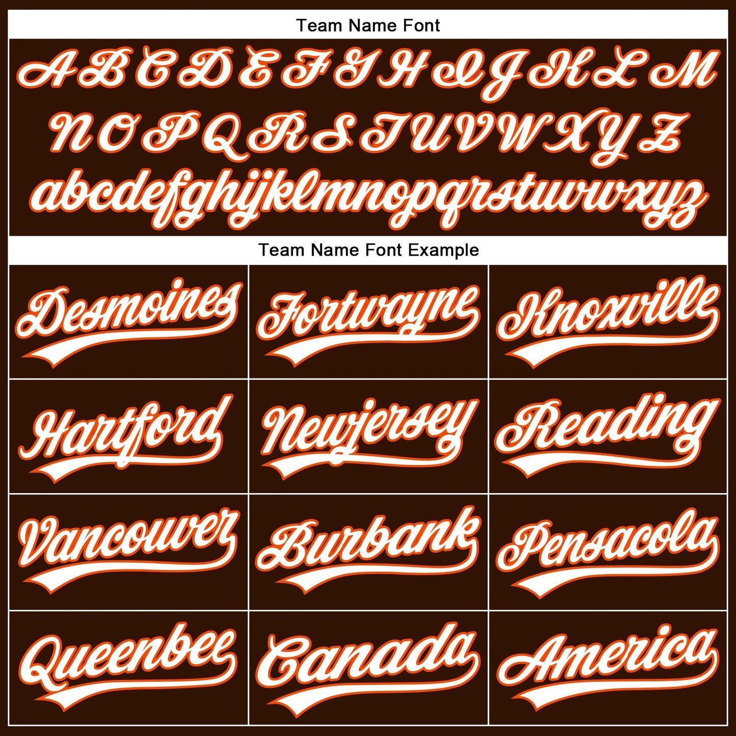 Custom Brown White Pinstripe Orange Authentic Baseball Jersey baseball jersey product view 4