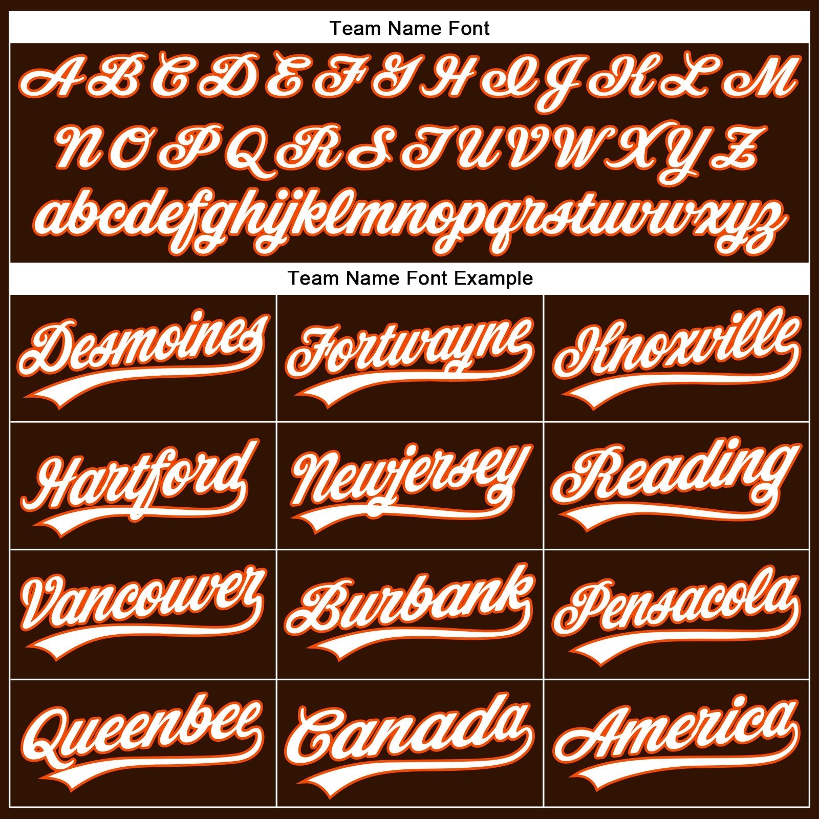 Custom Brown White Pinstripe Orange Authentic Baseball Jersey baseball jersey product view 4