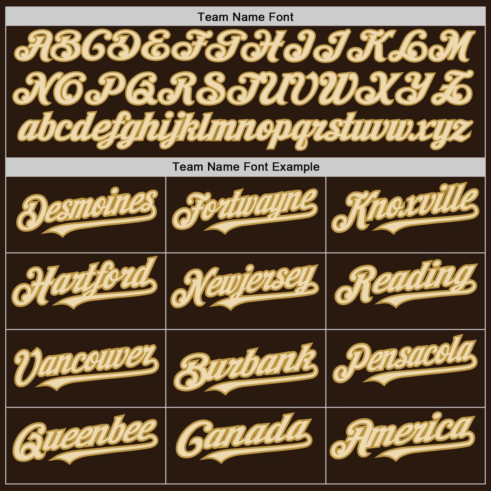 Custom Brown Cream-Old Gold Authentic Baseball Jersey baseball jersey product view 4