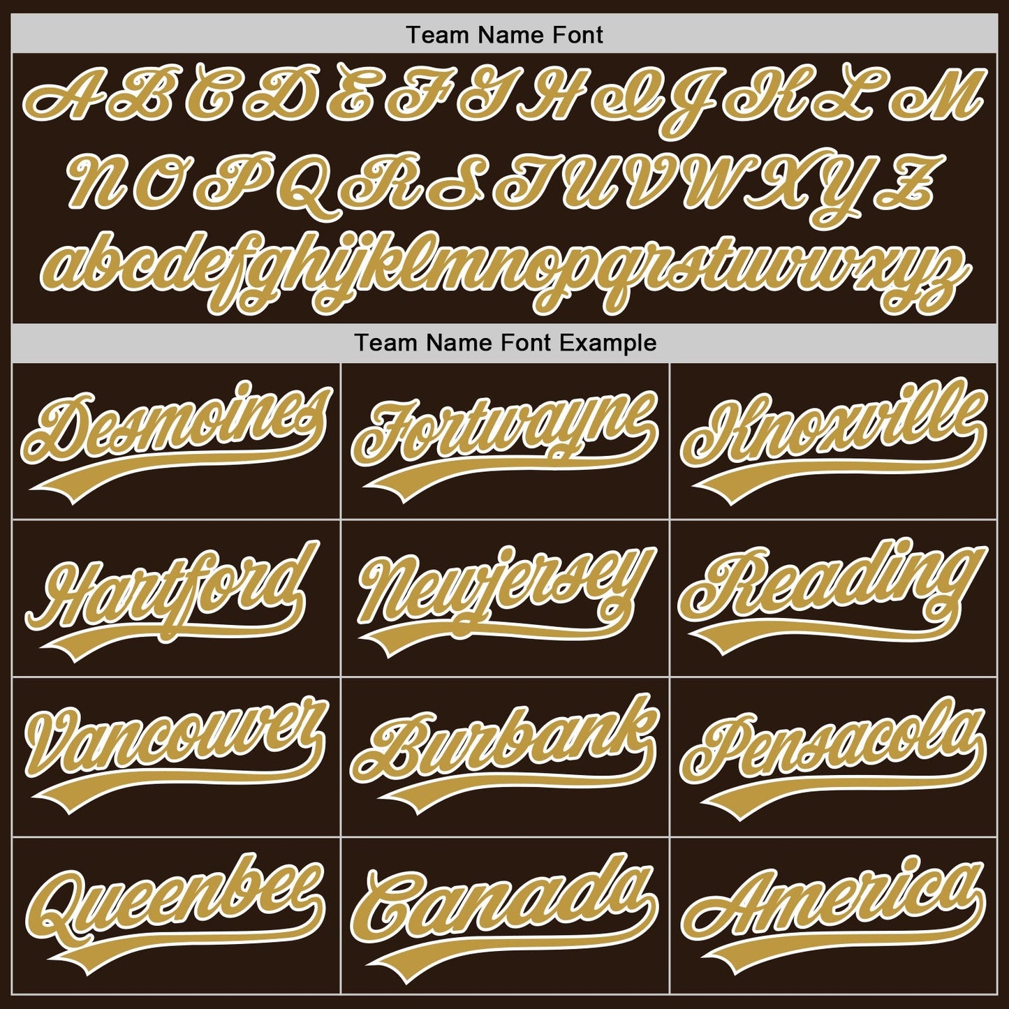 Custom Brown Old Gold-White Authentic Baseball Jersey baseball jersey product view 4