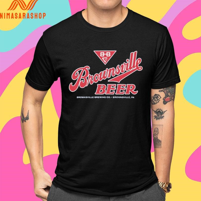 Brownsville Beer Brewing Co Pa - Adult & Kids T-Shirts, Sweatshirts & Hoodies apparel design preview 4