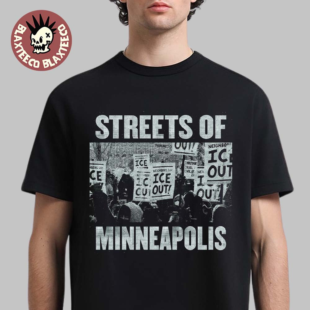 Bruce Springsteen Streets Of Minneapolis T-Shirt Unisex T-shirt, Sweatshirt, Hoodie, Long Sleeve Tee - T-Shirt, Sweatshirt, Hoodie
